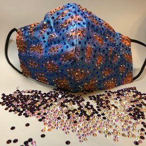 Rhinestone Face Mask